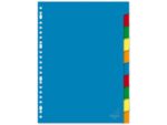 Kangaro KTC Tabblad Kangaro A4 blanco PP 120 micron assorti 23-gaats 10-delig