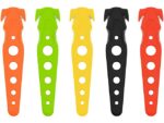 Veiligheidsmes Westcott voor dozen. 5 kleur ass. ( oranje,  groen, geel, zwart en rood)