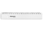 Liniaal Westcott 20cm kunststof in polybag