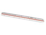 Schaalstok Westcott 30cm 1:500/1000/1250/1500/2000/2500