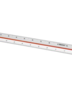 Schaalstok Westcott 30cm 1:100/200/250/300/400/500