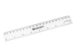 Liniaal Westcott 20cm kunststof cm/inch verdeling