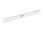 Liniaal Westcott 30cm kunststof cm/inch verdeling