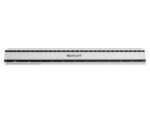 Liniaal Westcott aluminium 30cm met anti slip