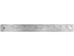 Liniaal Westcott 30cm RVS met anti slip
