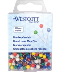 Markeerspelden Westcott ø5mm ass. kleuren, Ø5mm x 16mm