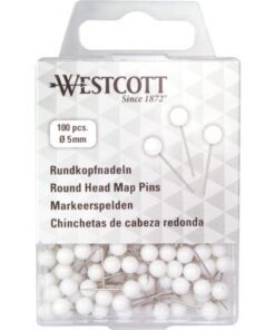Markeerspelden Westcott ø5mm wit, Ø5mm x 16mm