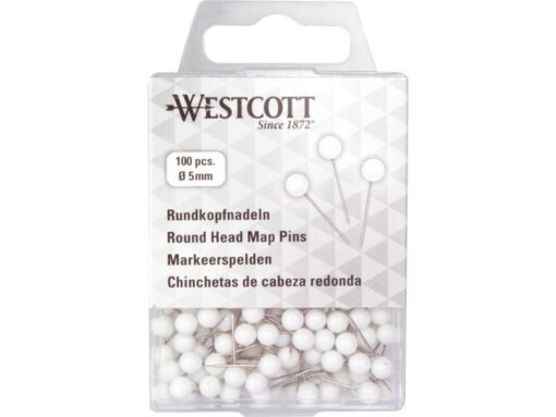 Markeerspelden Westcott 5mm - wit