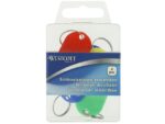 Sleutelhanger Westcott ass. 4st. in plastic box. Met        verwisselbaar etiket.