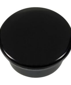 Magneet Westcott zwart pak à 10st. Ø 15x8mm, 100g