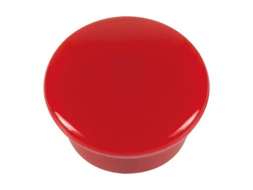 Magneet Westcott rood pak à 10st. Ø 15x8mm, 100g