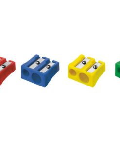 Puntenslijper Westcott kunststof dubbel assorti doos 20     stuks