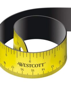 Liniaal Westcott 30cm magnetisch oprolbaar