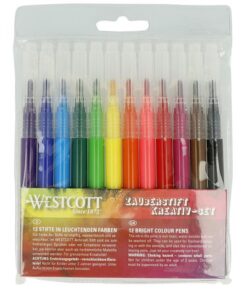 Viltstiften Westcott 12 stuks