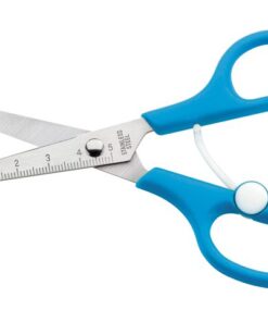 Schaar Westcott Kids 13cm met open hulp blauw in polyzak
