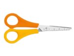Schaar Westcott Kids 13cm spitse punt linkshandig           geel/oranje