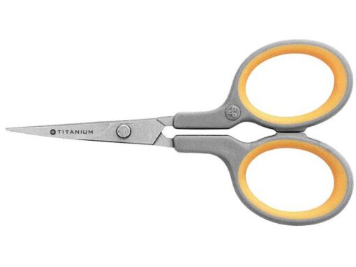 Silhouetschaar Westcott 10cm titanium nitride gebonden      geschikt voor 3D knippen