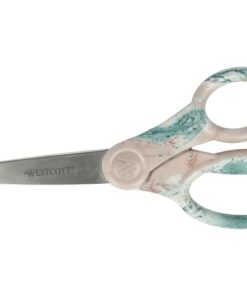 Schaar Westcott Trendsetter Roze, 20,4cm met rvs bladen en  kunststof handgrepen