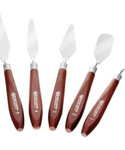 Verfmessen Westcott set van 5 stuks