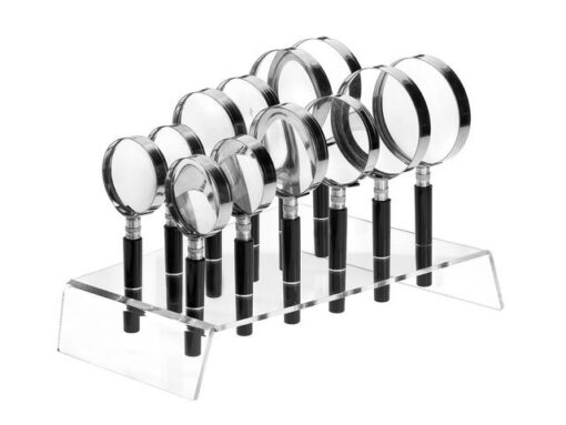 Handloep Westcott in display 12st. Ass.maten zwart/zilver