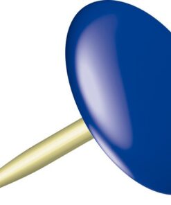 Punaises Alco Sun 9,5mm messing doos a 100 stuks donkerblauw