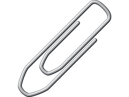 Paperclips Alco 26mm hoekig 100 st in doos