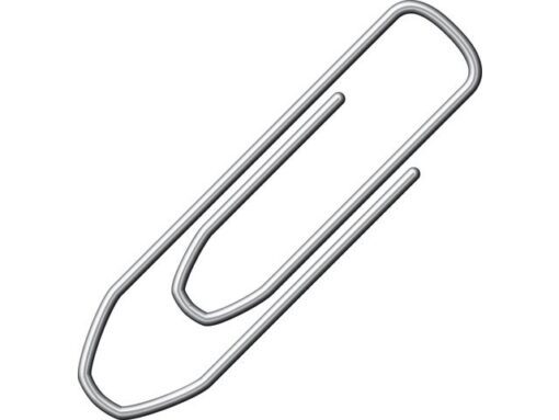 Paperclips Alco 32mm hoekig verzinkt 75 stuks in doos