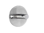 Wandgarderobe Alco zilver 1 haak incl. bevestigingsmateriaal