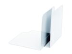Boekensteun Alco 85x140x140mm metaal 2 stuks in doos wit