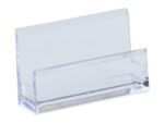 Visitekaartjeshouder Alco 103x60x30mm acryl transparant