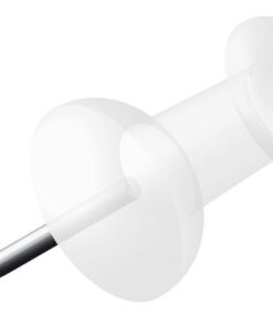 Pushpins Alco doosje a 40 stuks transparant