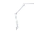 Bureaulamp Alco wit LED met klem 230V 7w 50cm