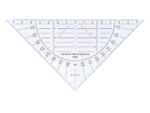 Geodriehoek Aristo 14 cm flexibel onbreekbaar
