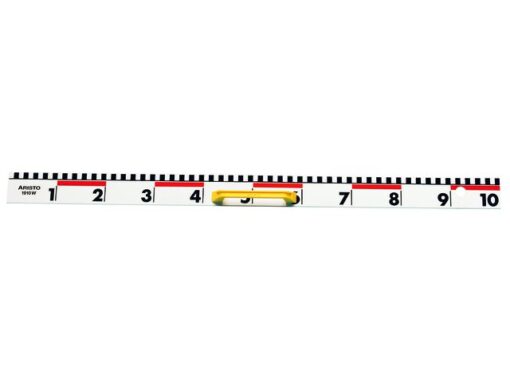 Liniaal Aristo 100cm kunststof met cm/dm maatverdeling