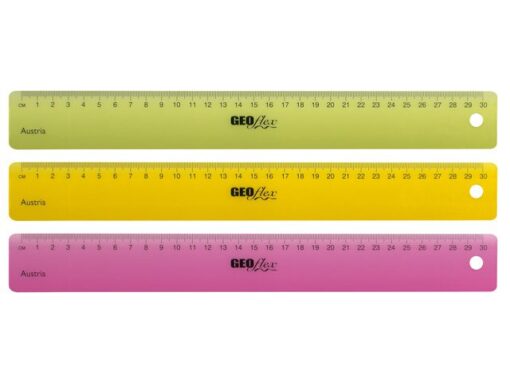 Liniaal Aristo GEOflex 30cm neon kleuren