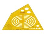 Aristo Tekensjabloon axonograph 240x135x1,2mm