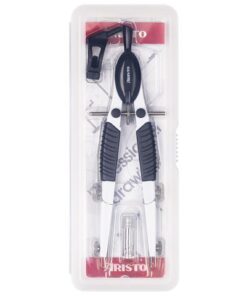 Snelverstelpasser Aristo Topline zwart/wit met adapter