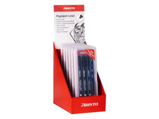 Pigmentliner Aristo Creatief set in display 6 stuks