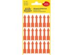 Avery etiket Zweckform 39x9mm pijl 4 vel a 21 etiketjes