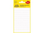 Avery etiket Zweckform 8mm rond 4 vel a 104 etiketjes wit