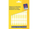 Avery Halteretiket Zweckform 54x11mm wit pakje a 924 etiketjes
