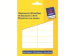 Avery etiket Zweckform 62x19mm wit pakje a 392 etiketjes