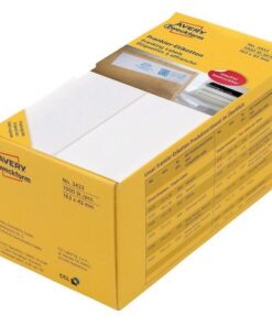Avery frankeeretiket Zweckform wit 163x43mm 2 etiketten per vel 500 vel