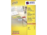 Etiket Avery ILK 105x37mm 100 vel 16 etiketten per vel geel