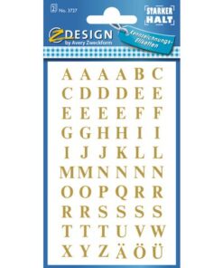 Avery letteretiket Z-design Home pakje a 2 vel goud