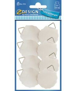 Avery schilderijhanger Z-design Home 30mm wit pakje a 8 stuks