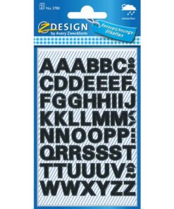 Avery letteretiket Z-design Home pakje a 2 vel watervast zwart