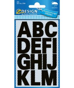 Avery letteretiket Z-design Home pakje a 2 vel watervast zwart