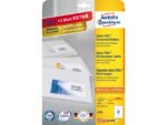 Etiket Avery ILK 97x67,7mm 25 vel + 5 vel extra 8 etiketten per vel wit