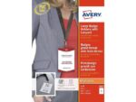 Badgehouder Avery A6 incl. insteekkaarten en lanyards 10st